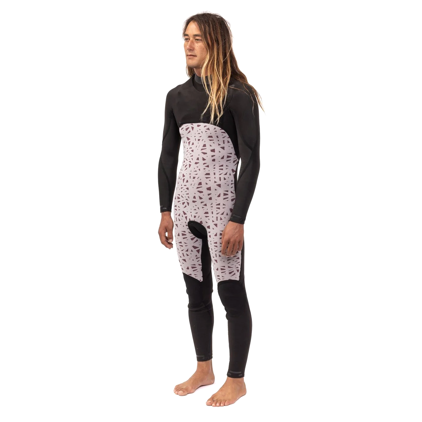VISSLA - 7SEAS Fullsuit Chest Zip - 3/2MM - Black