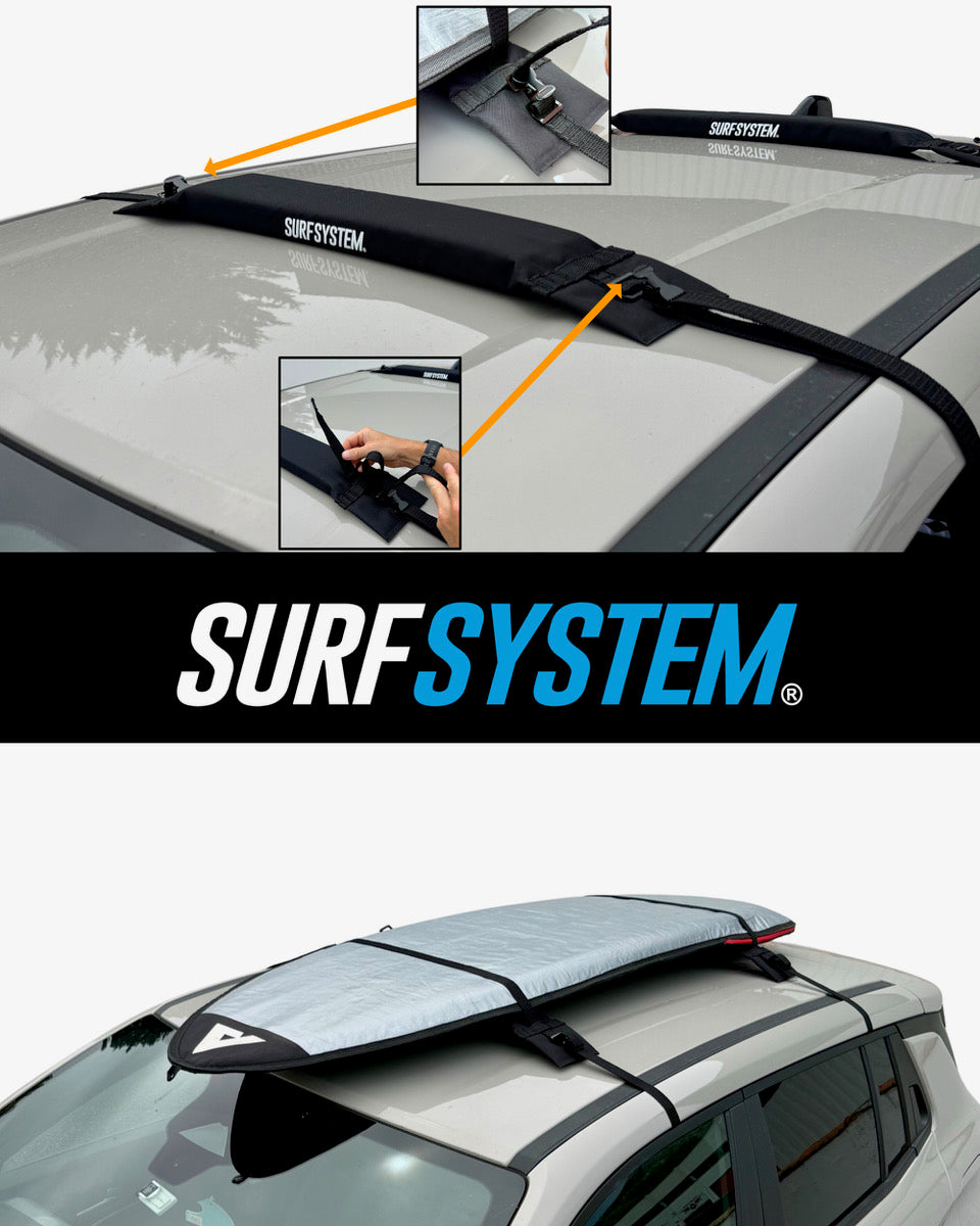 SURF SYSTEM Auto Racks Standard - Foam roof racks (Surf, Longboard)