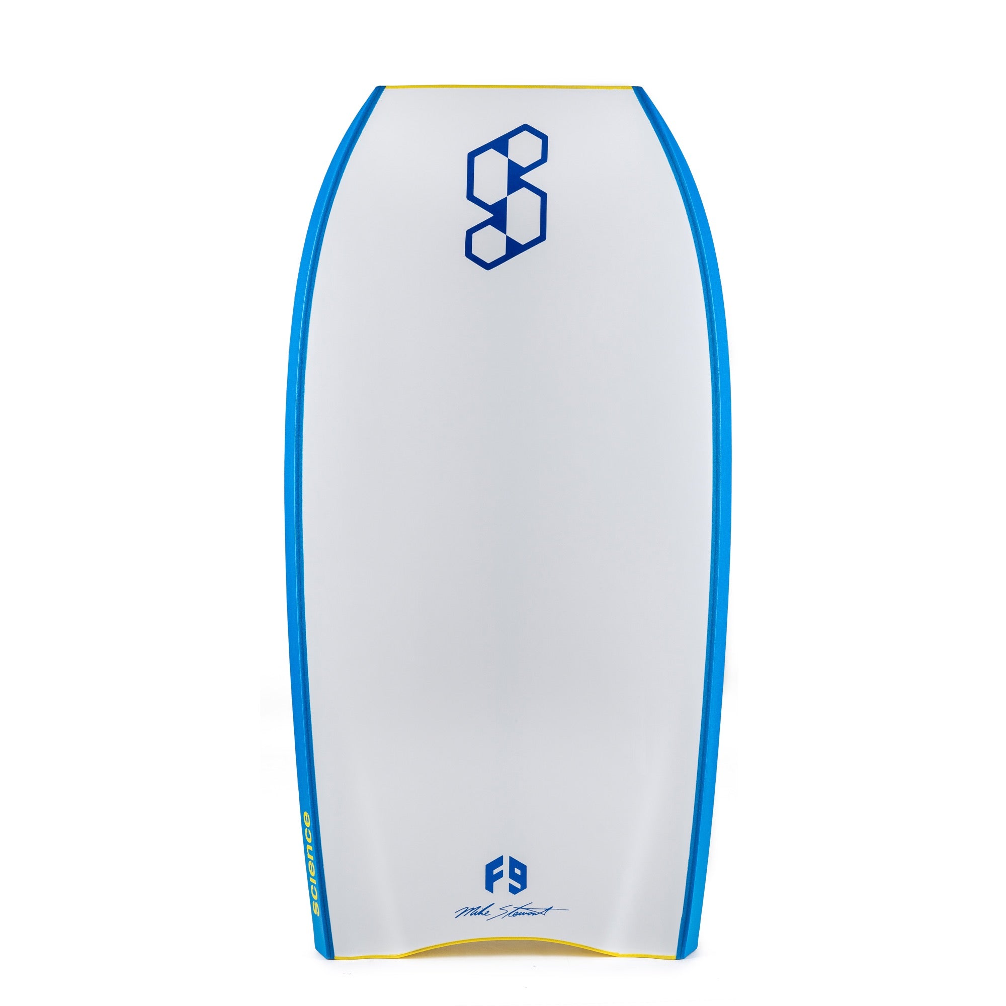 SCIENCE Bodyboard - Pipe Stringer (PE) - Yellow / White