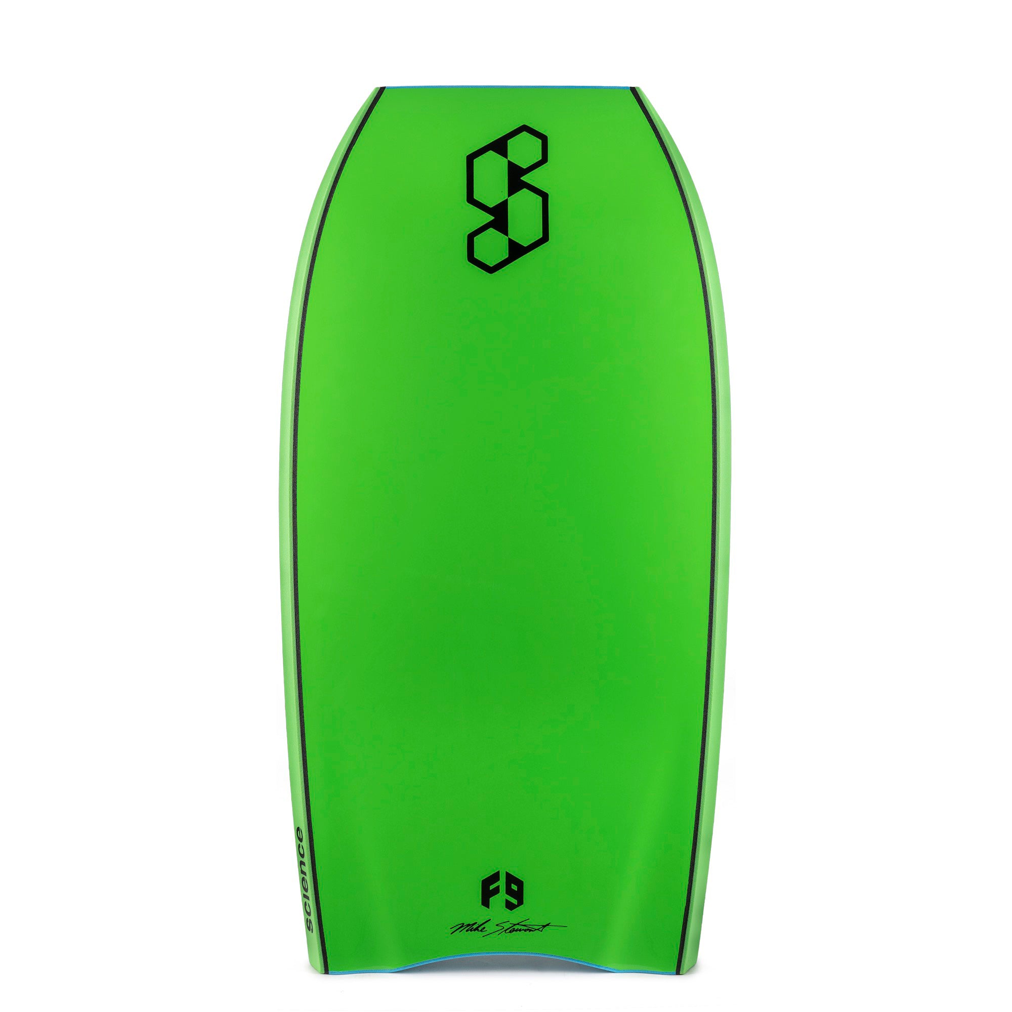 SCIENCE Bodyboard - Pipe Stringer (PE) - Aqua / Green