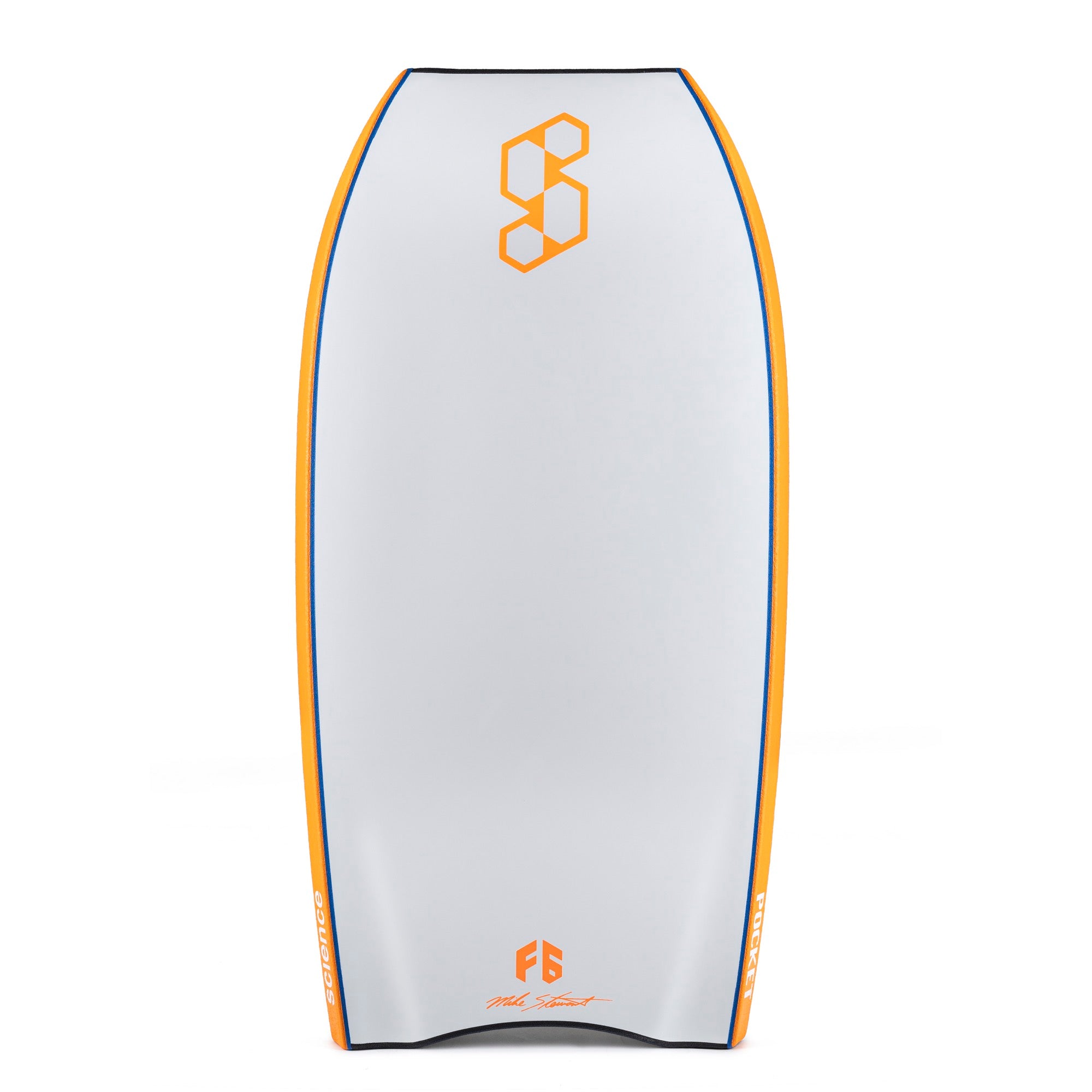 SCIENCE Bodyboard - Pocket Tech Crescent Tail (PE) - Midnight Blue / white