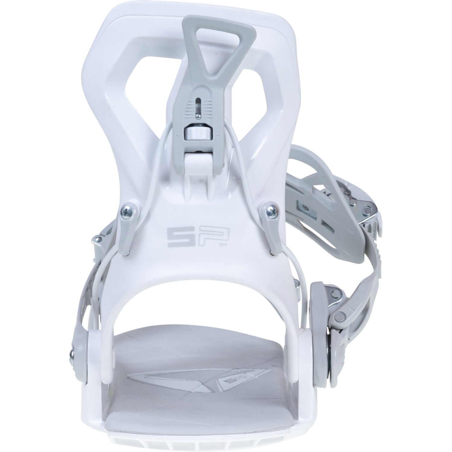 SP BINDINGS - Fixations Snowboard - Private 2025 (Entrée Arrière) - Grey