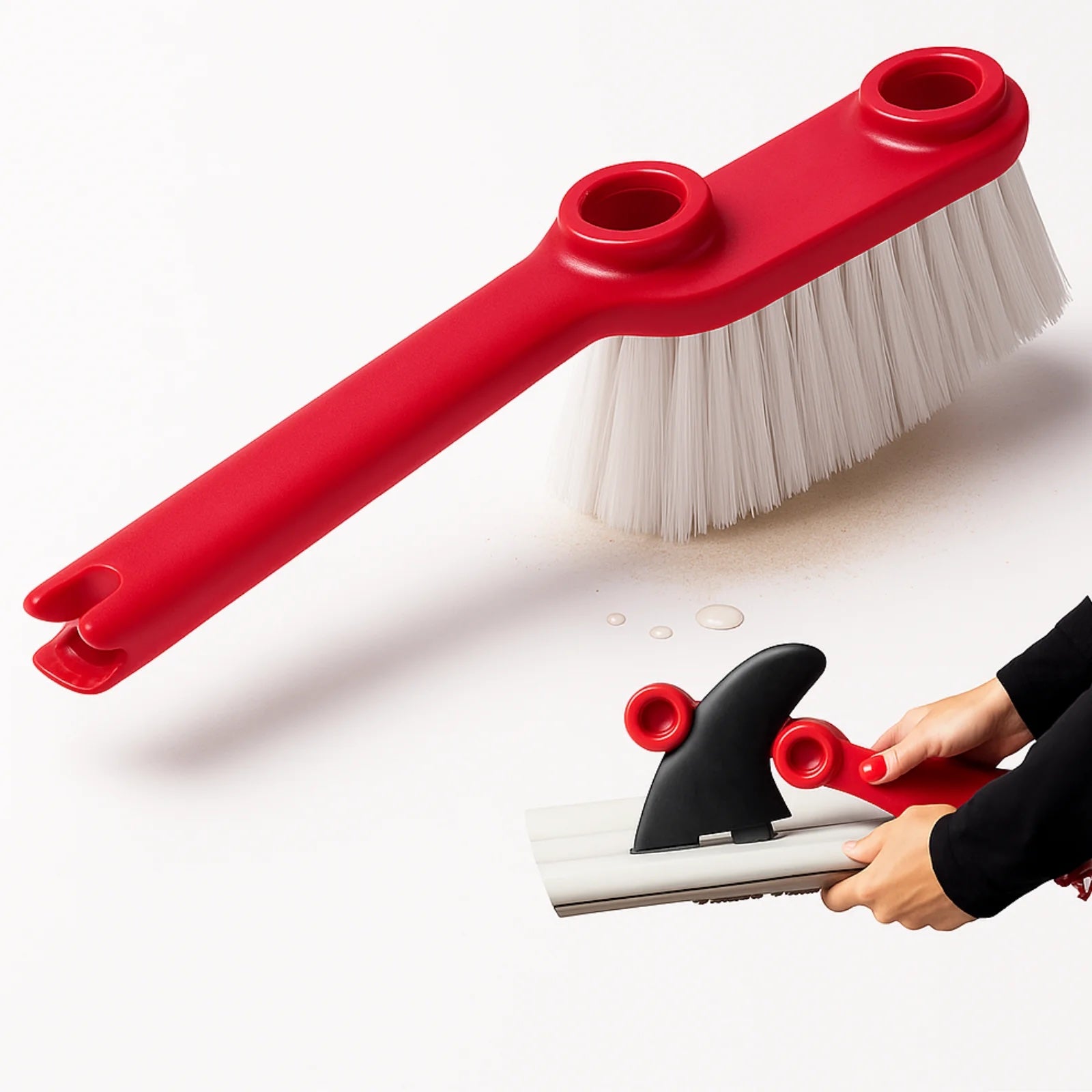 LISS - Surf Brush Multi-tool - Red