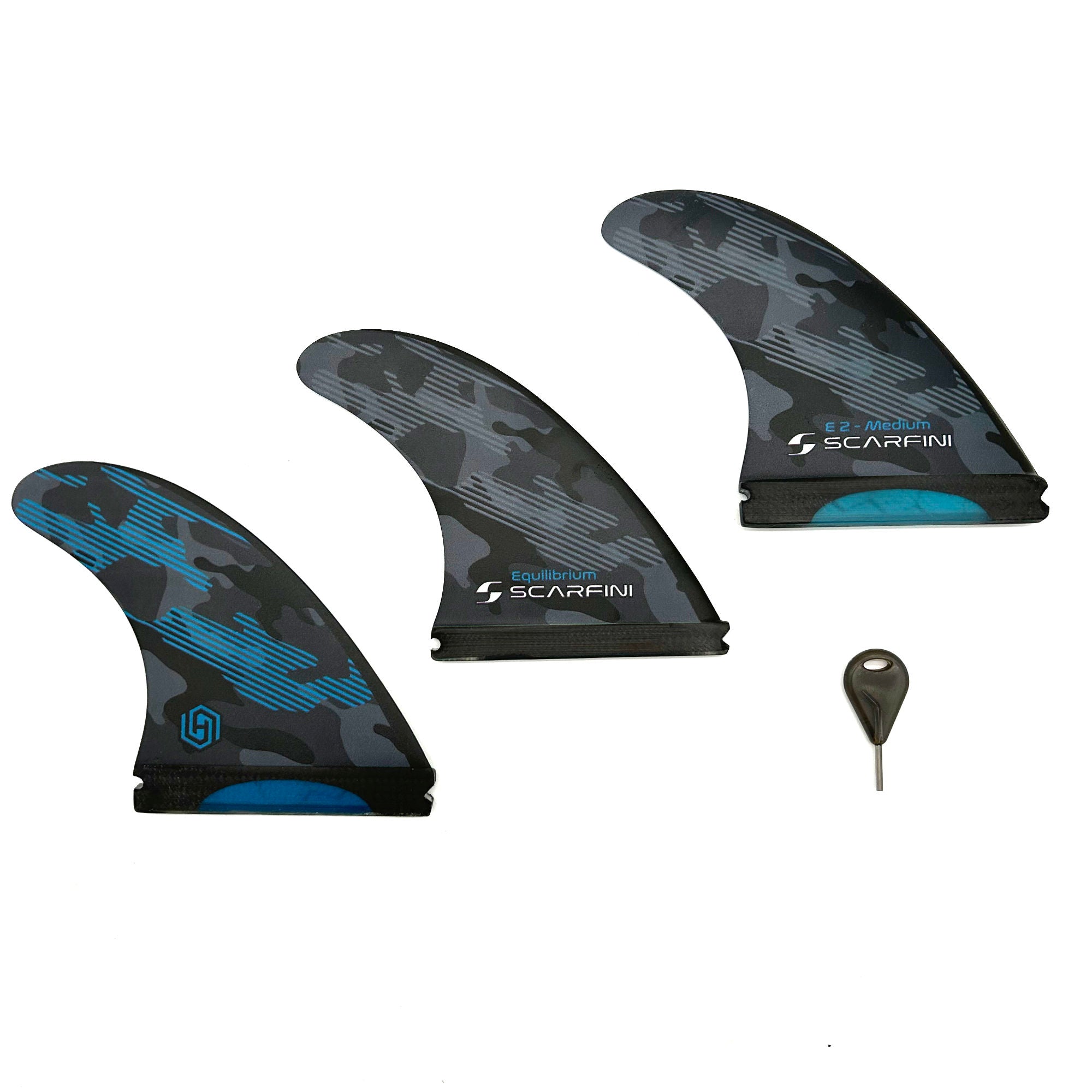 SCARFINI - FIVER - VELOX CARBON - 5 Fins - Medium - Futures