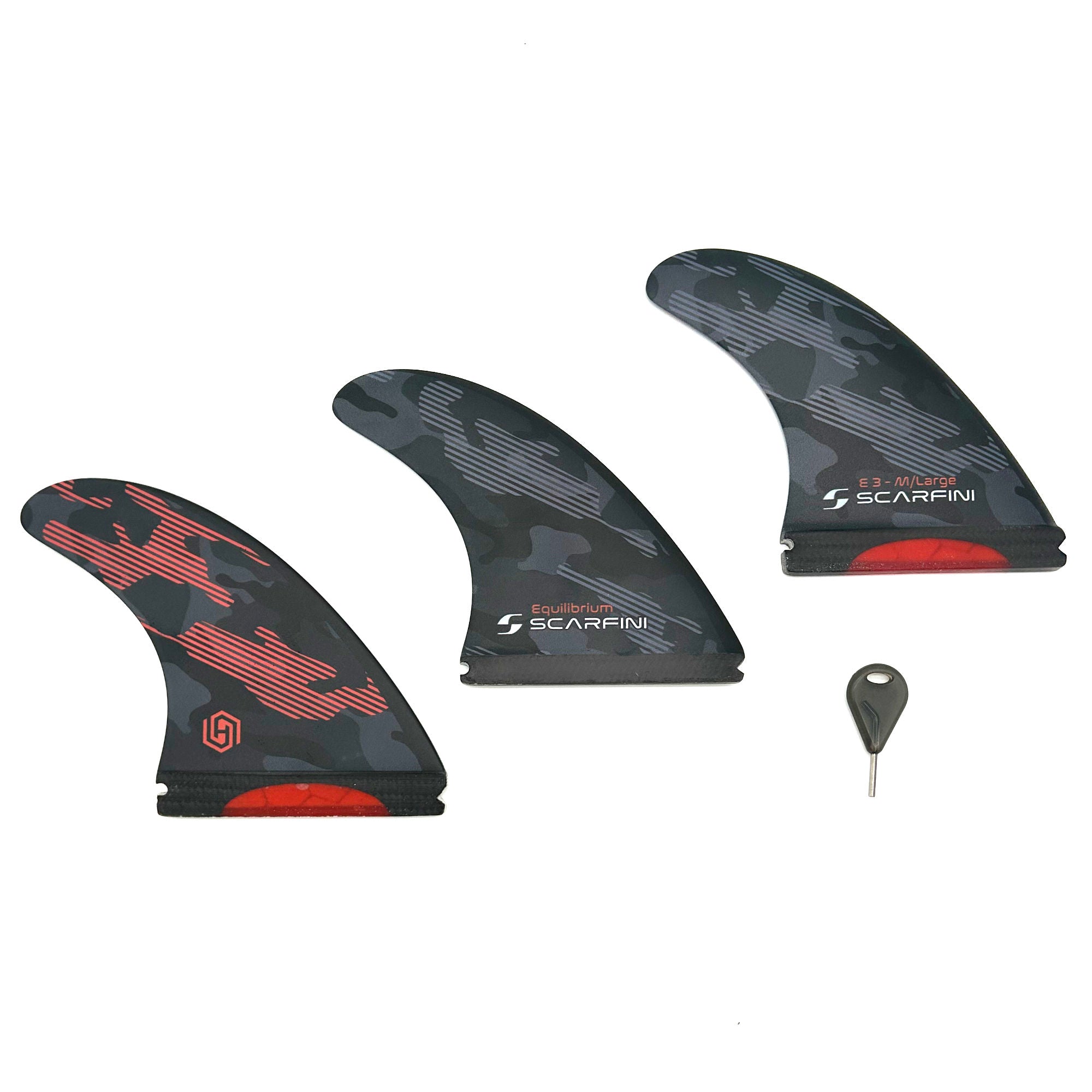 SCARFINI - FIVER - VELOX CARBON - 5 Fins - Large - Futures