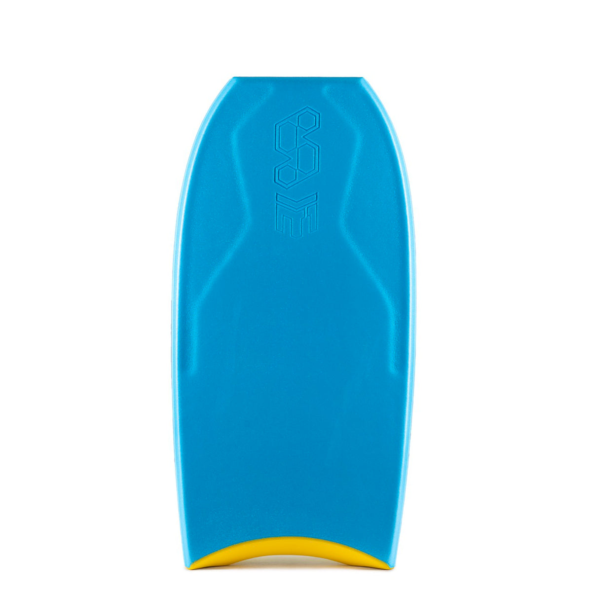 Science Bodyboard - Tanner LTD PP 1.9 Tri Quad F4 - Aqua Blue / Yellow