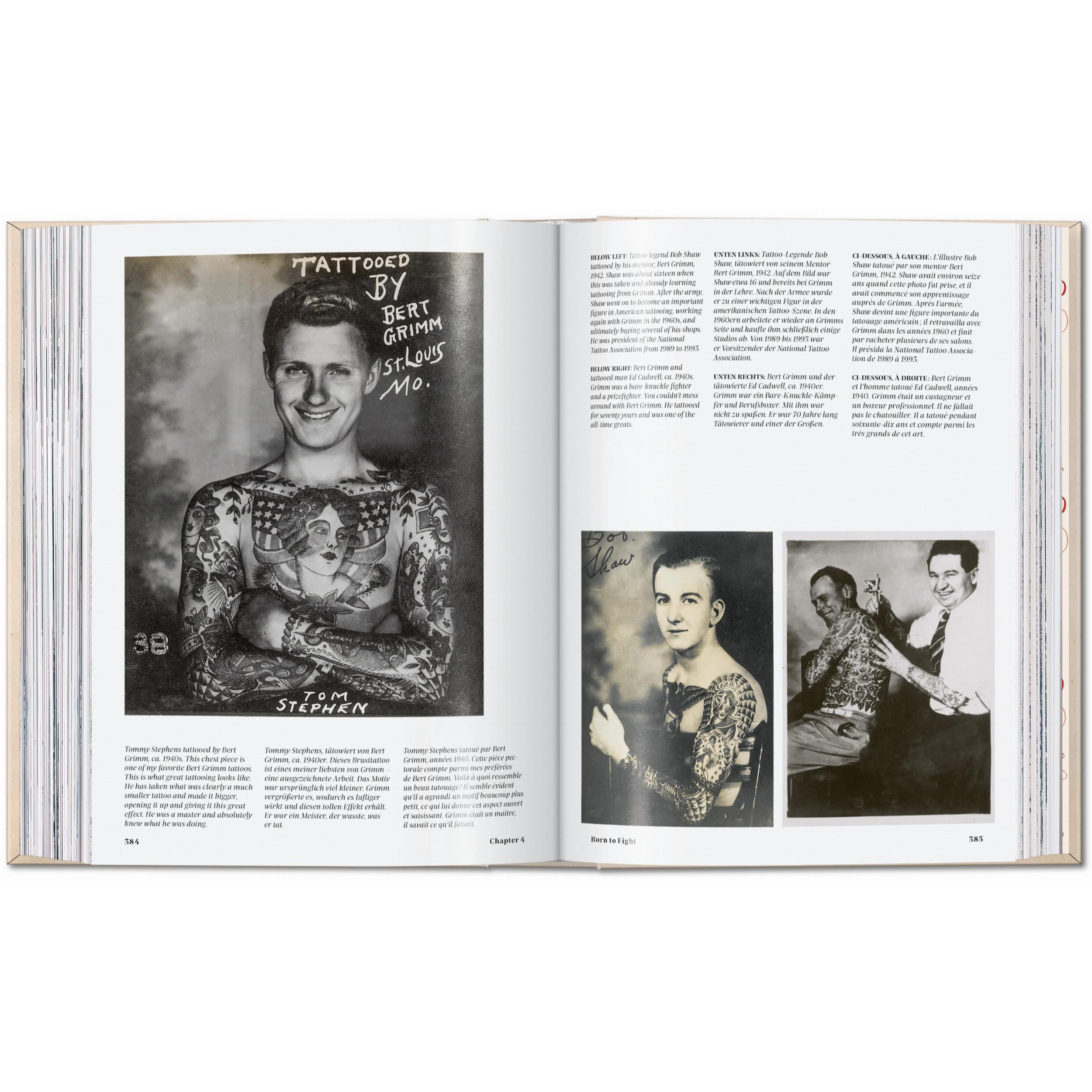 Taschen - Book - Tattoo, 1730s-1970s. Henk Schiffmacher