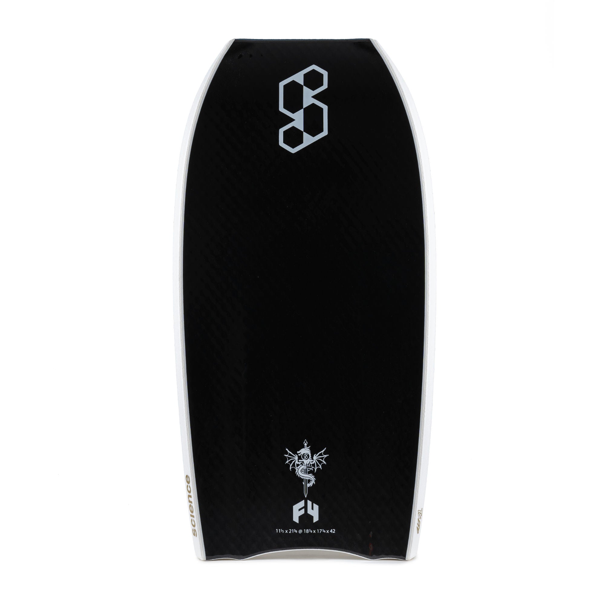 SCIENCE Bodyboards - Team Spec LTD PP 1.9 F4 QV - Deep Sea Green / Black