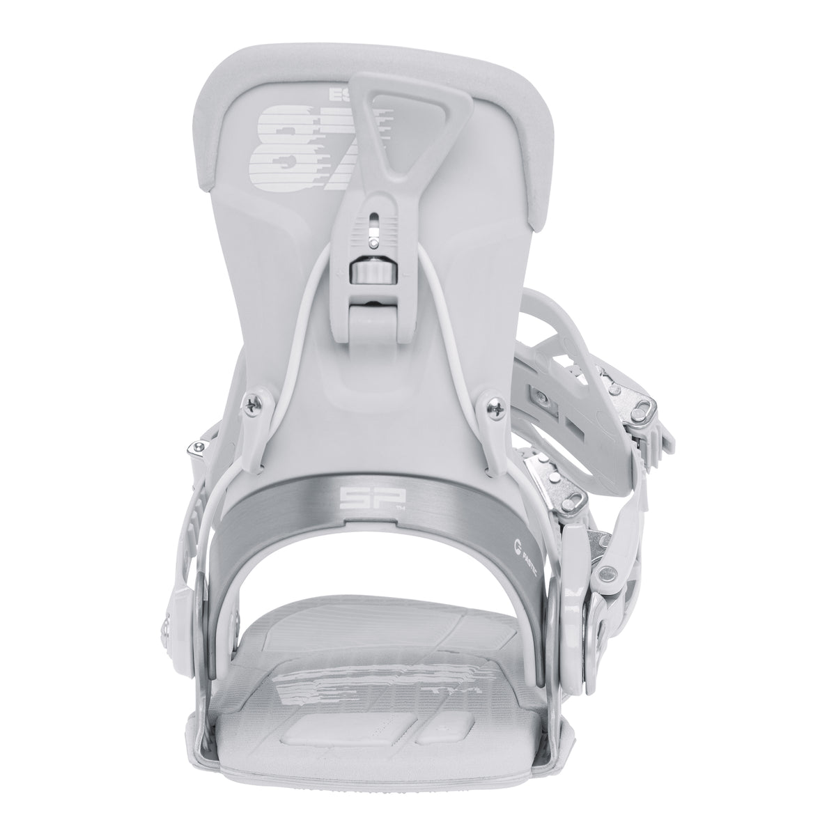 SP BINDINGS - Fixations Snowboard - TEAM 2027  (Multi Entry) - Silver