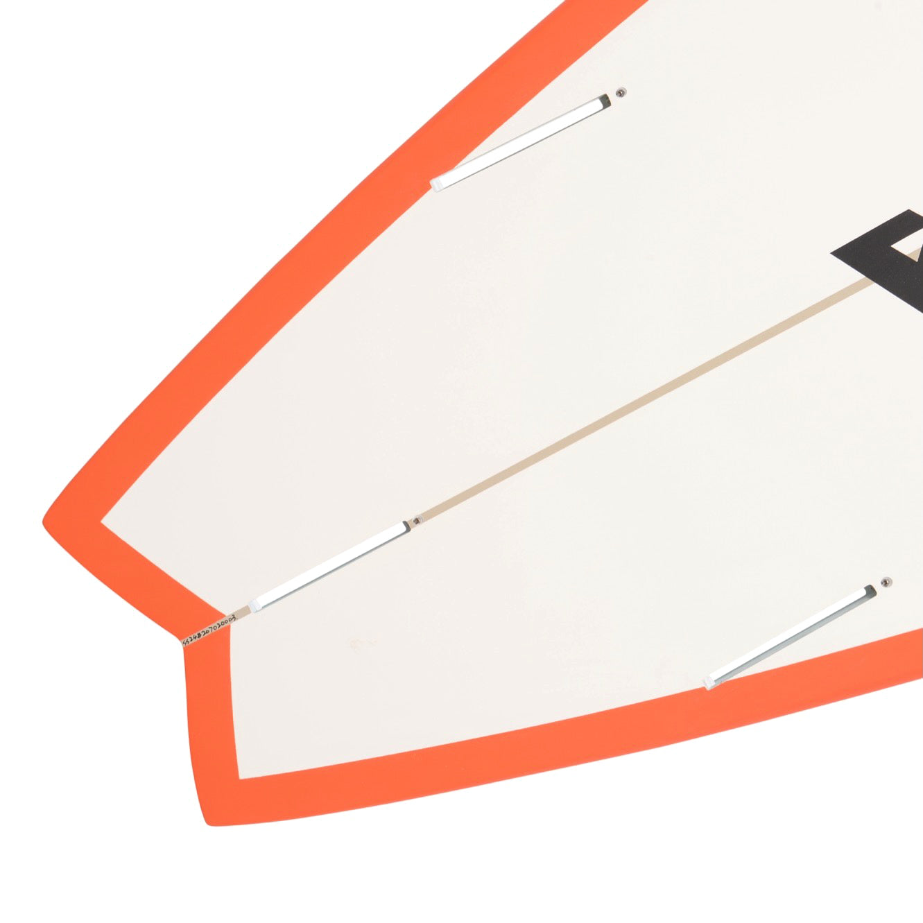 Victory Surfboards - Long Fish - Epoxy - Futures - Matt Orange / White