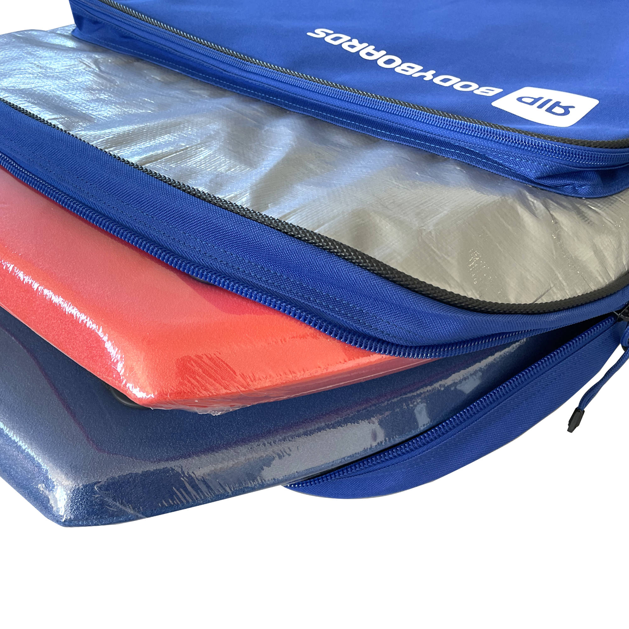 RIP Bodyboard - Housse Bodyboard Double Travel - Silver / Blue