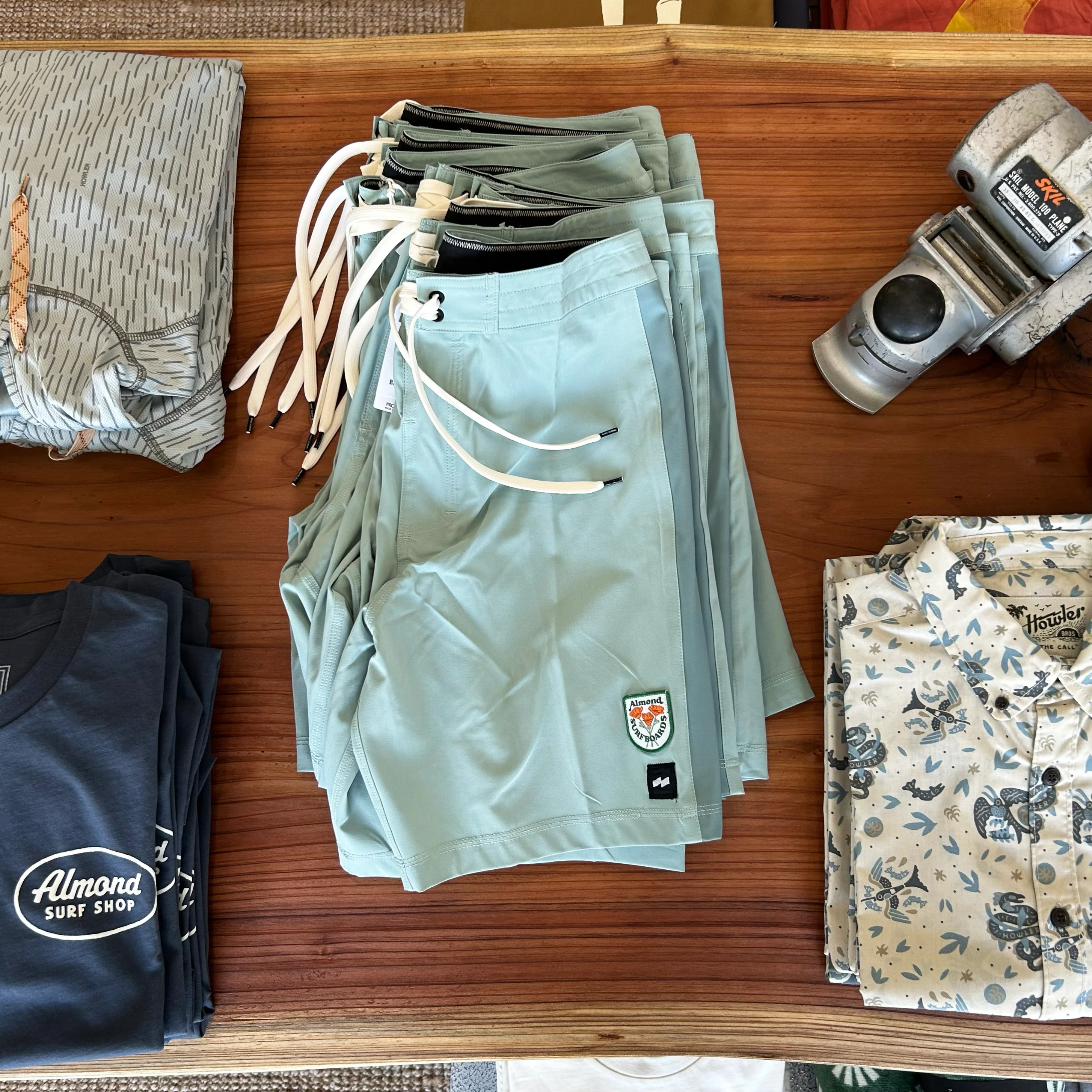 ALMOND x BANKS - Boardshort - Sage Green