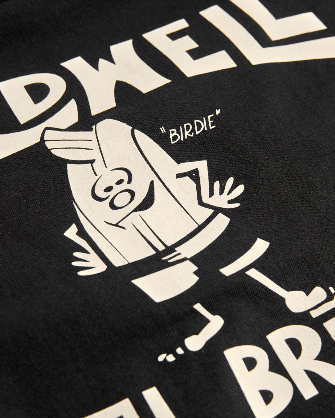 Birdwell - License Plate T-Shirt - Black