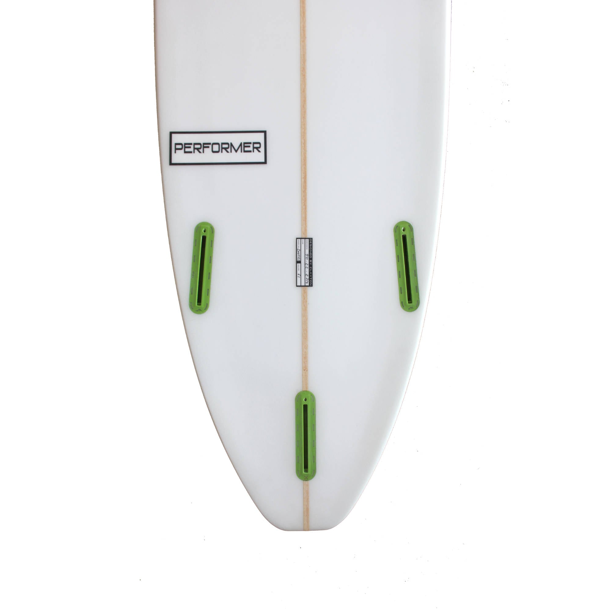 CLAYTON Surfboards - Performer (PU) Futures - 9'0