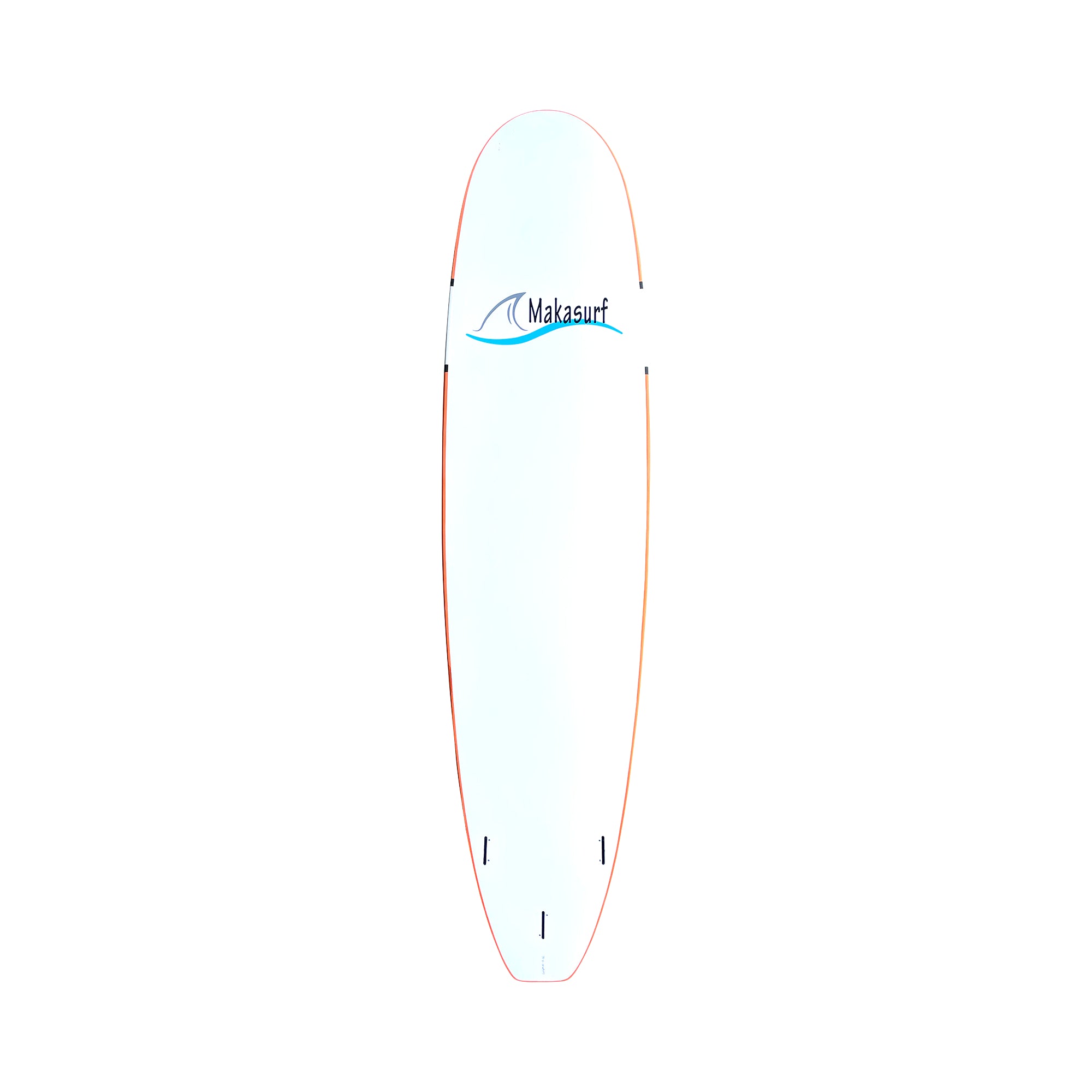 STORM MAKASURF - Planche de surf Soft Top - 7'6 - Thruster - Orange