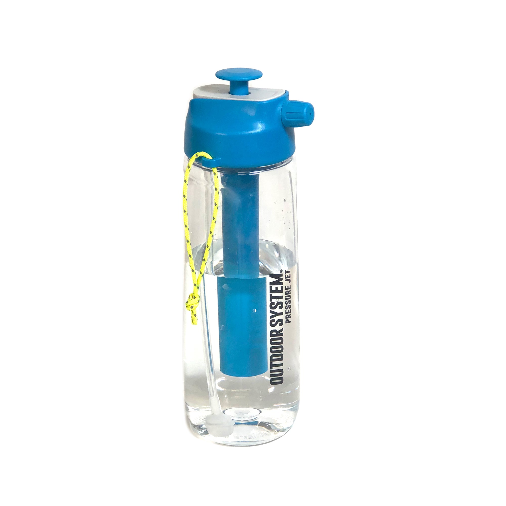 Outdoor System - Gourde Multifonctions - Pressure Jet 700ML - Blue