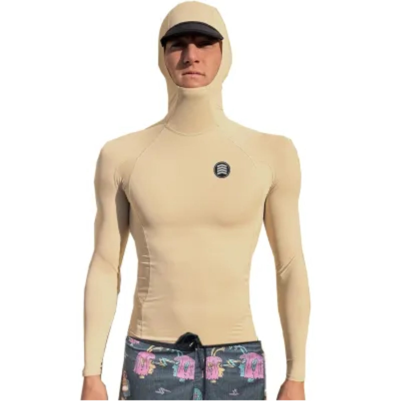 WETTY - Rash Guard Hood - Sand