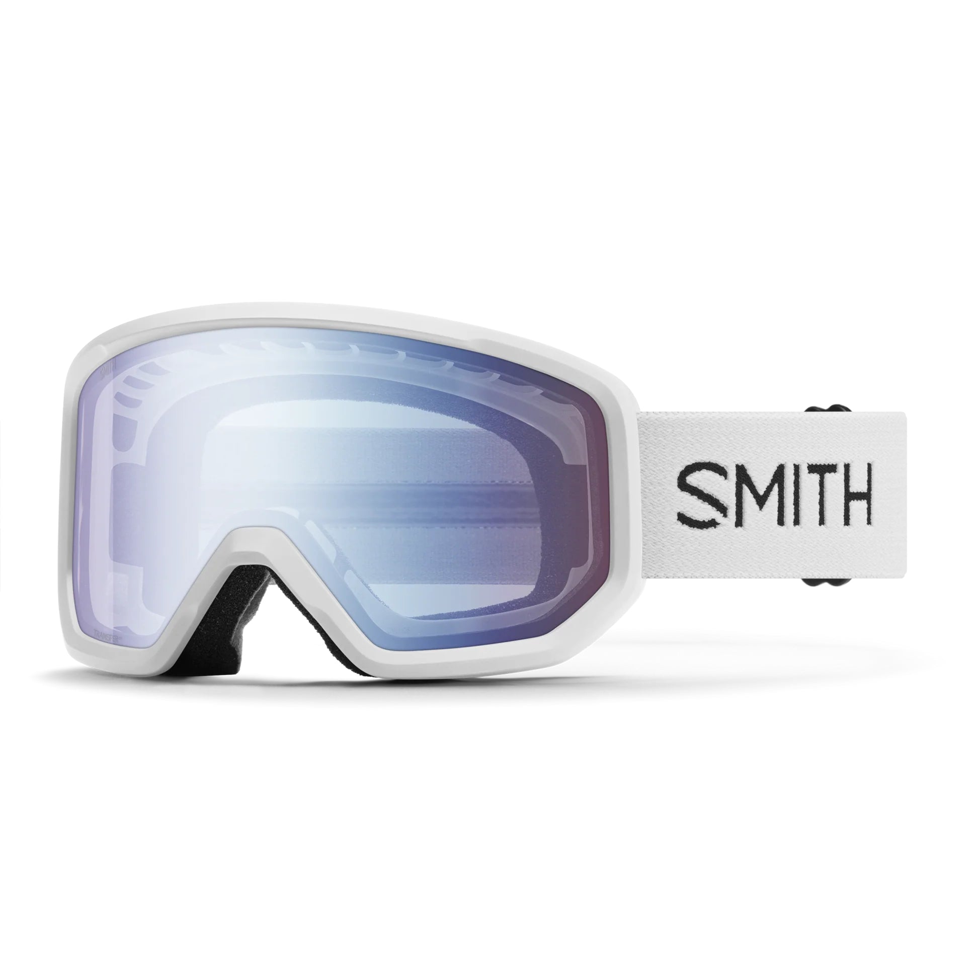 SMITH - Masque Snowboard Transfer - White / Blue Sensor Mirror