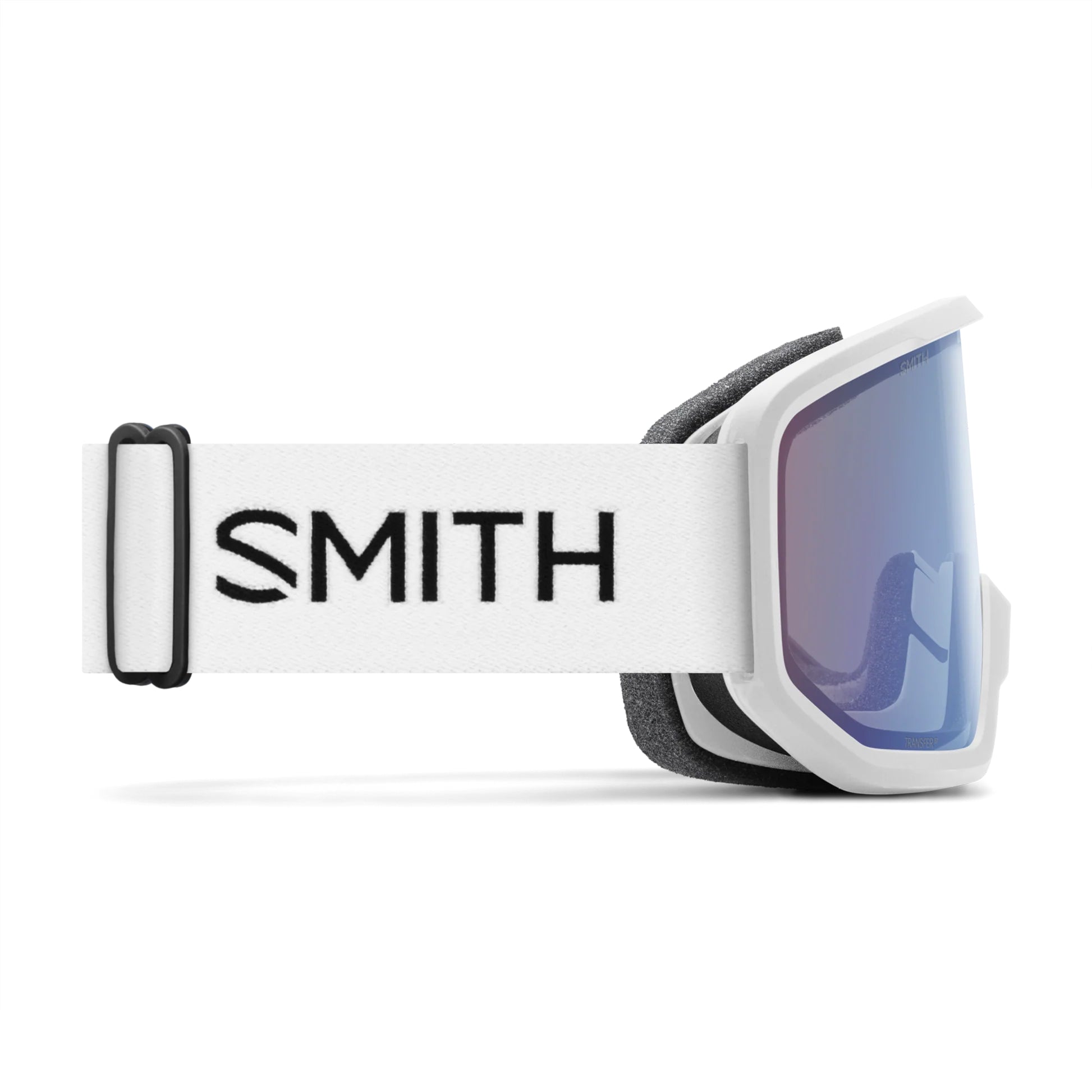 SMITH - Masque Snowboard Transfer - White / Blue Sensor Mirror