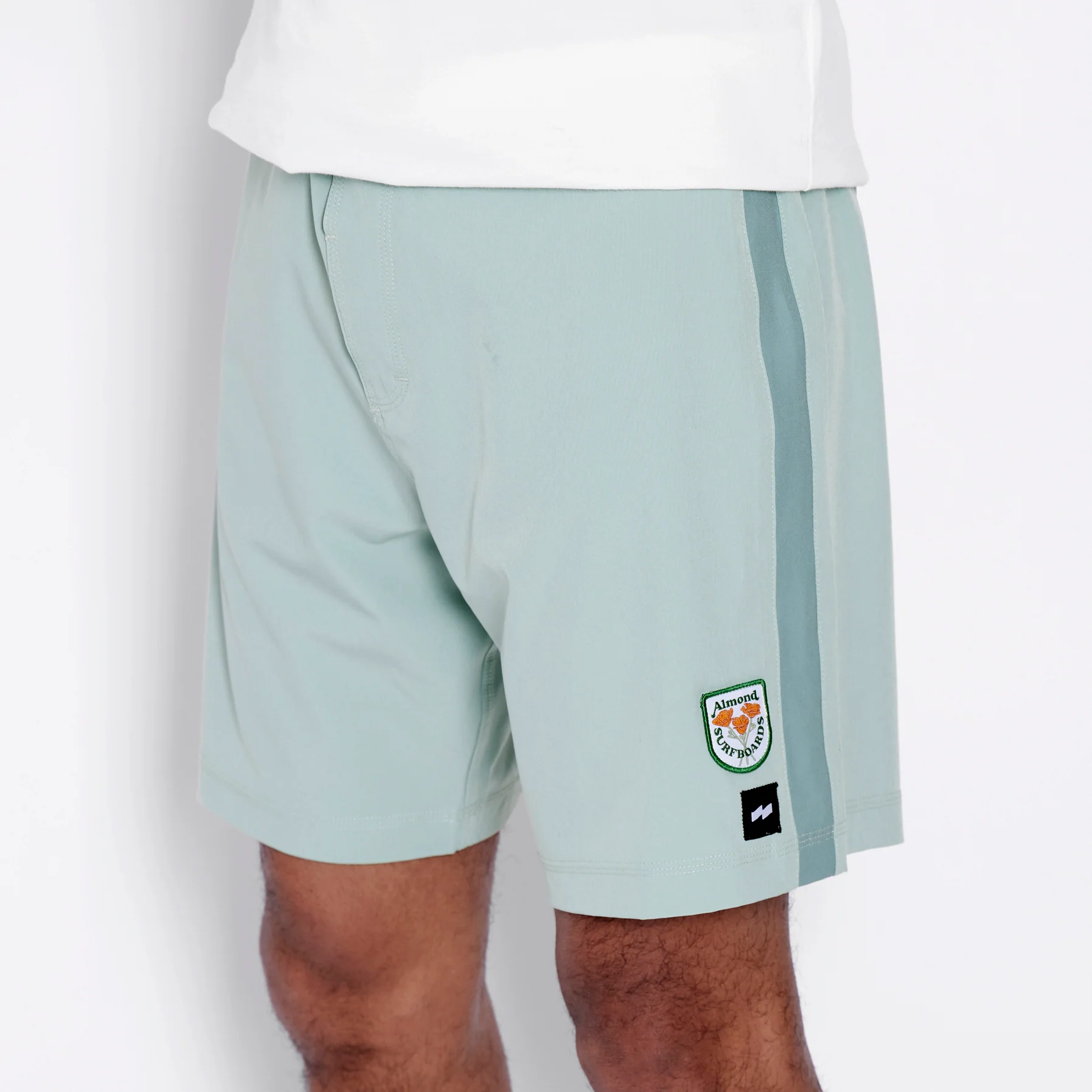 ALMOND x BANKS - Boardshort - Sage Green