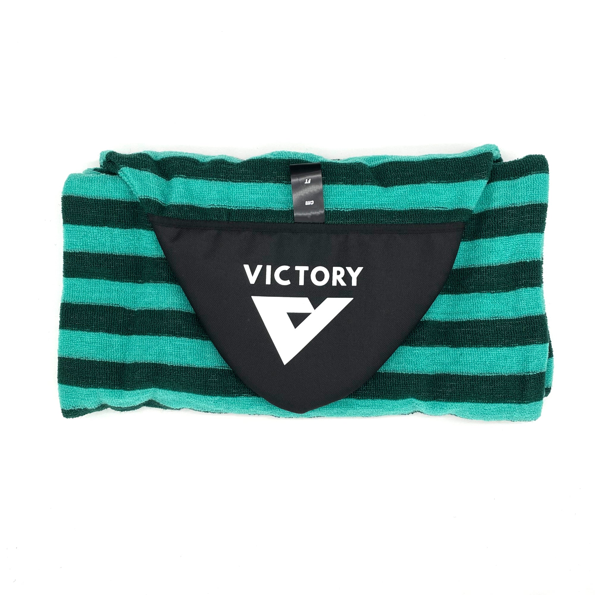 VICTORY - Housse chaussette surf - Retro / Fish / Hybrid - 5'8 - Turquoise / Grey