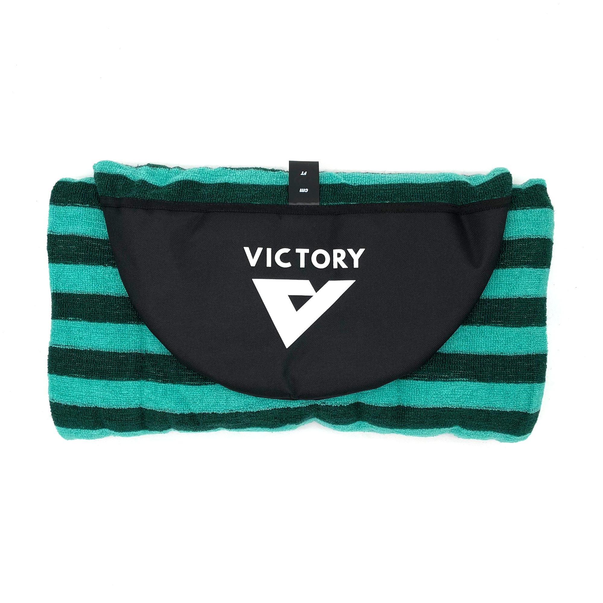 VICTORY - Longboard stretch cover - 7'2 - Turquoise / Gray