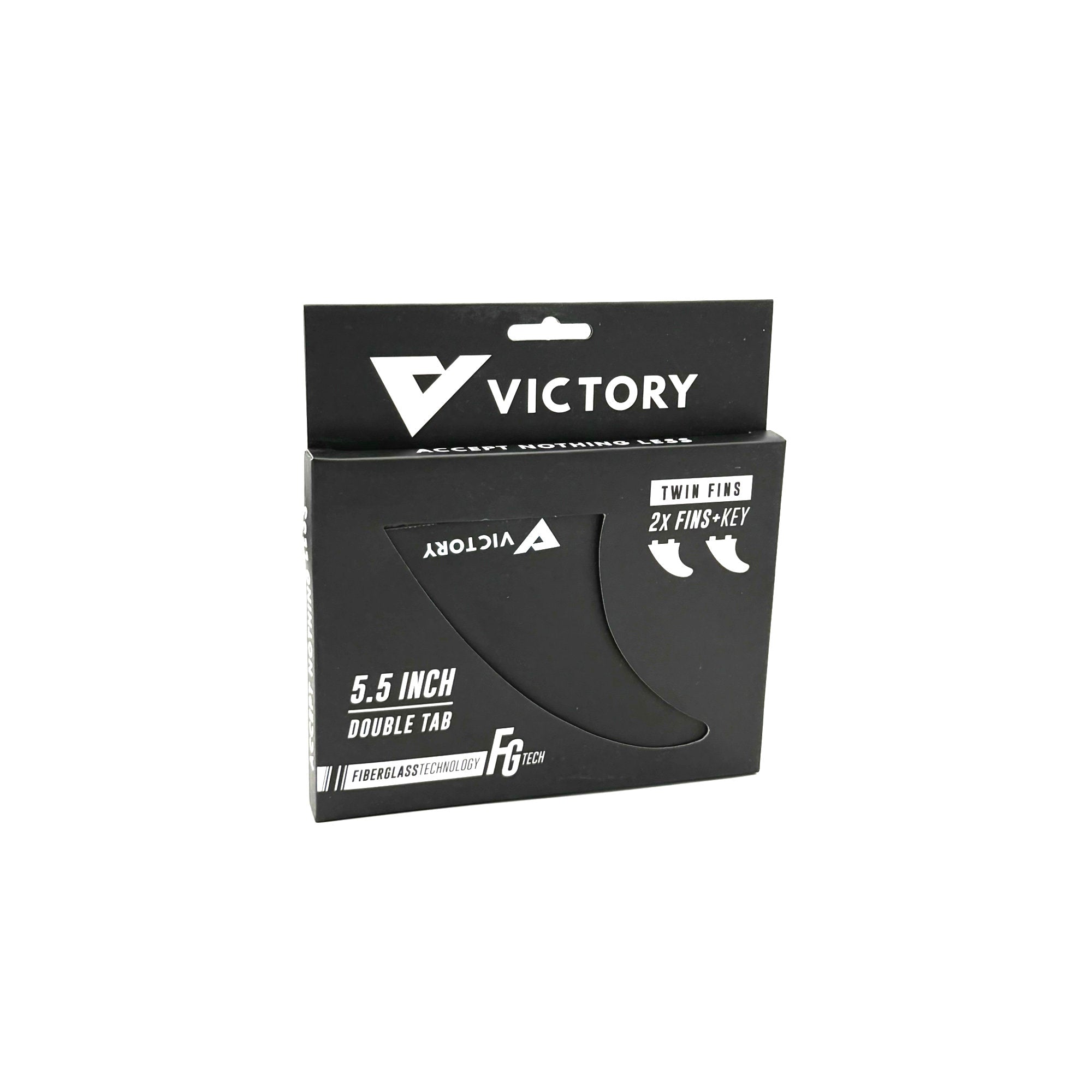 VICTORY - Quillas twin - Fiberglass - Compatible con FCS