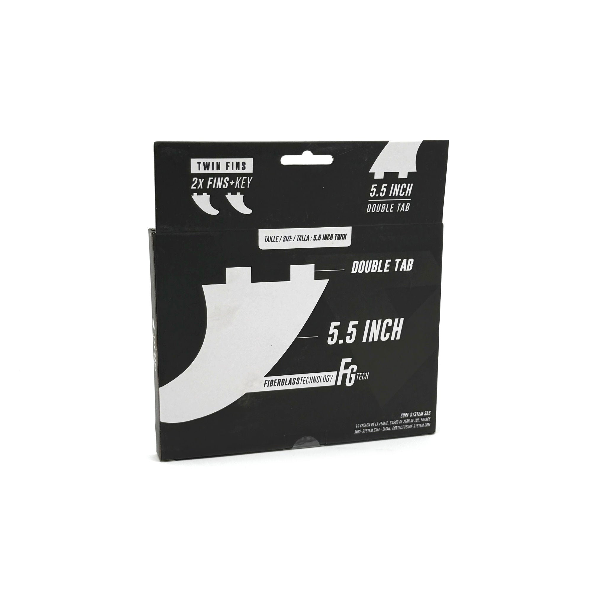 VICTORY - Quillas twin - Fiberglass - Compatible con FCS