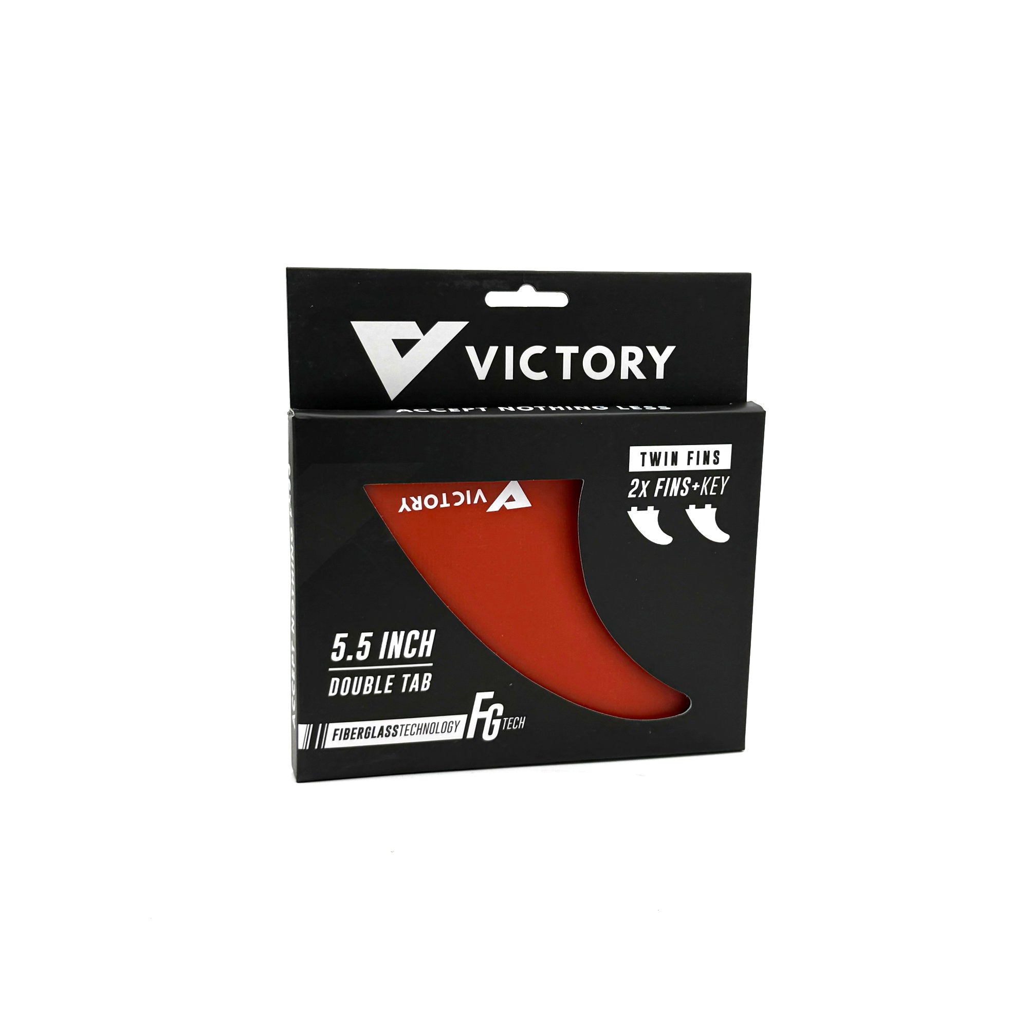 VICTORY - Quillas twin - Fiberglass - Compatible con FCS