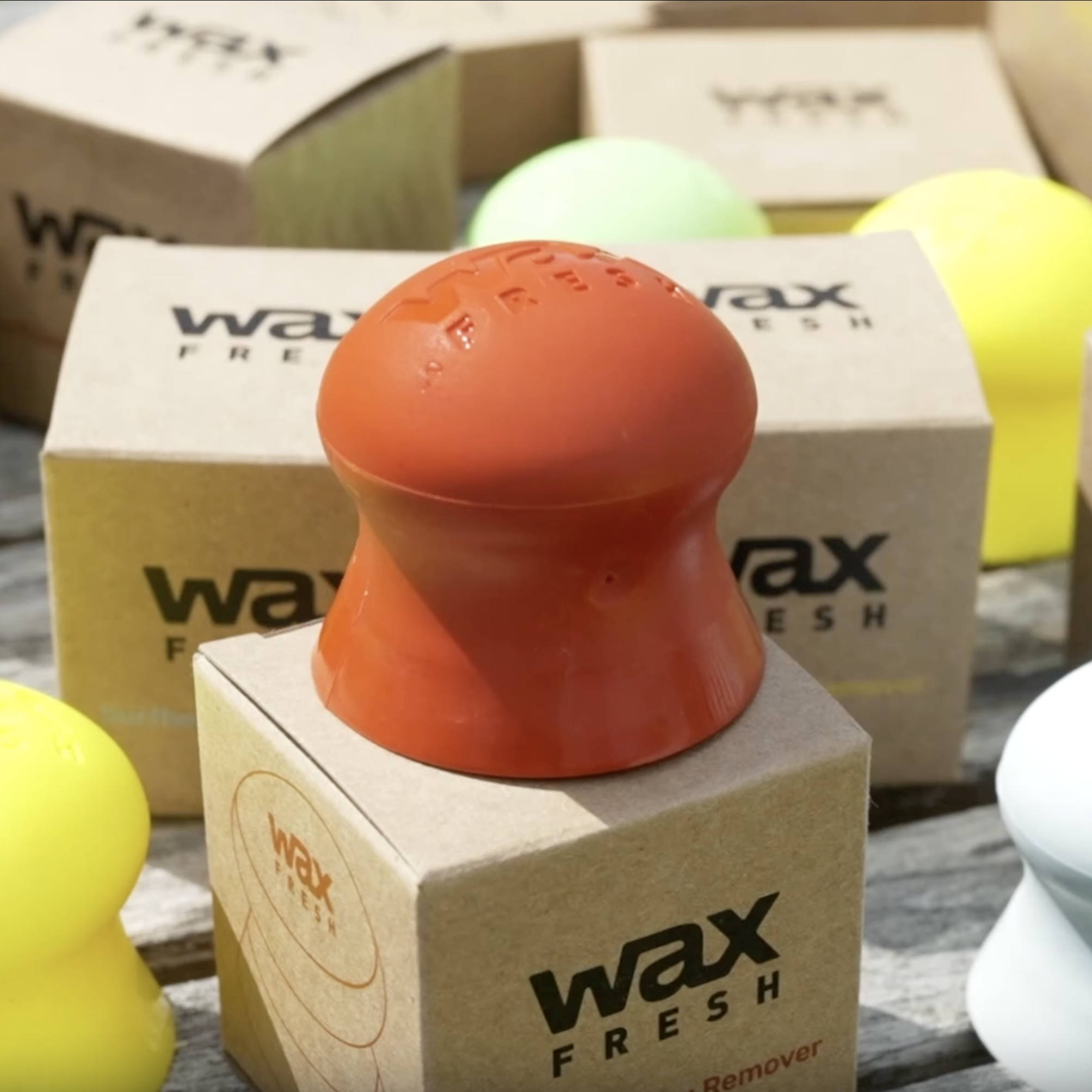 WAX FRESH - Wax Fresh scraper - Rojo