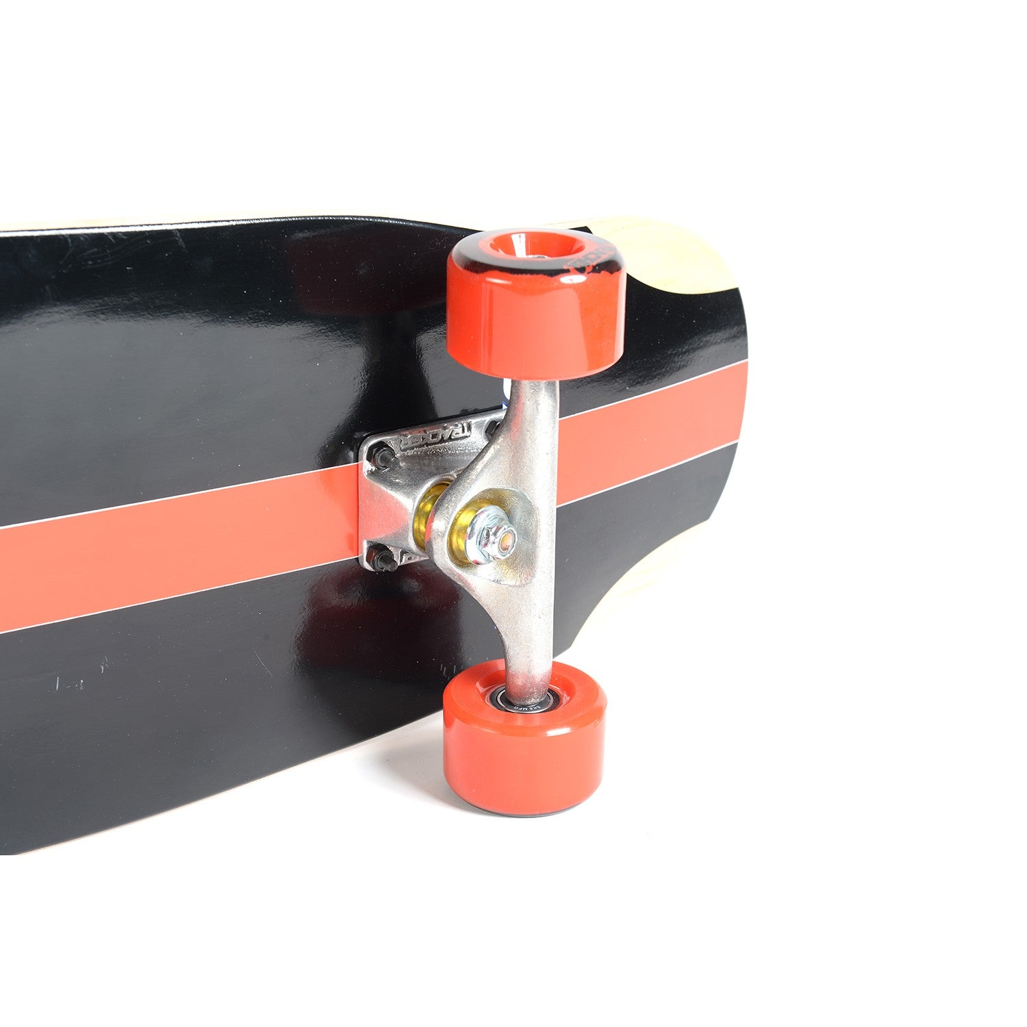 Skateboard Cruiser TRACKER TRUCKS Pool Cruiser 9.25"x31.75" - Red Wheels