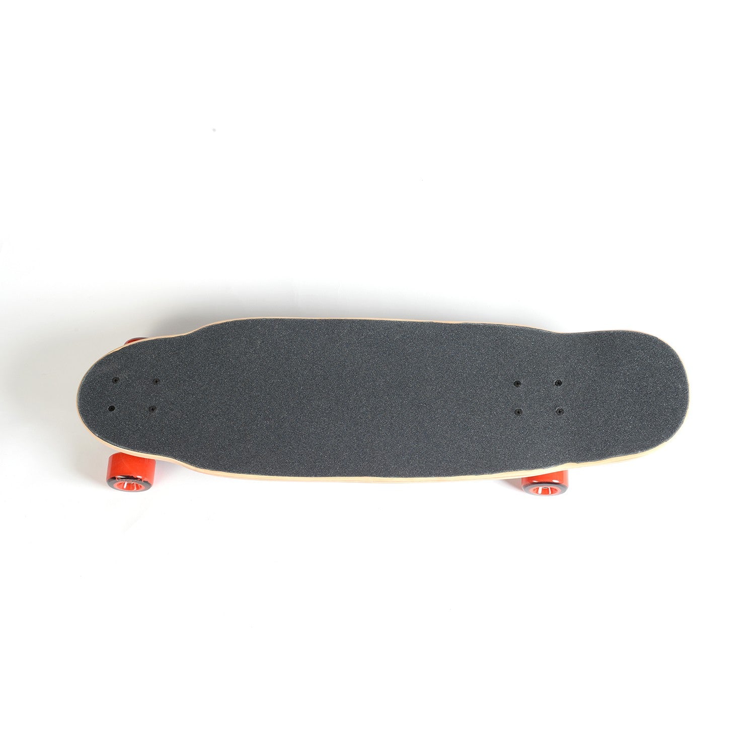 Skateboard Cruiser TRACKER TRUCKS Pool Cruiser 9.25"x31.75" - Red Wheels