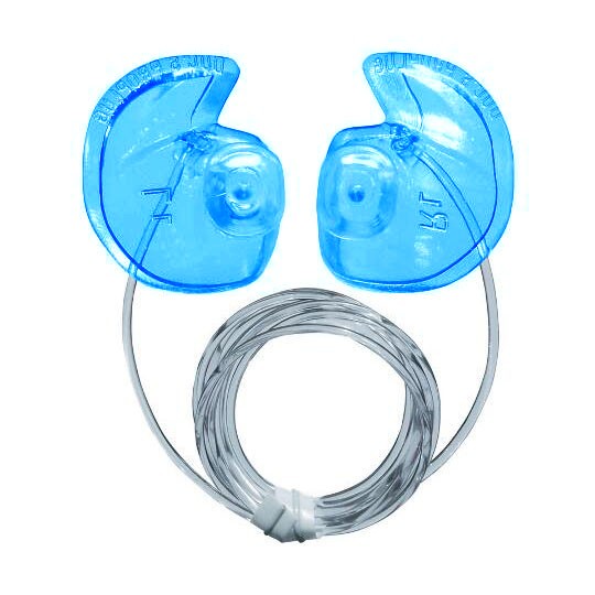 DOC'S PRO PLUGS - Bouchons oreilles avec leash - Non ventilés - Blue