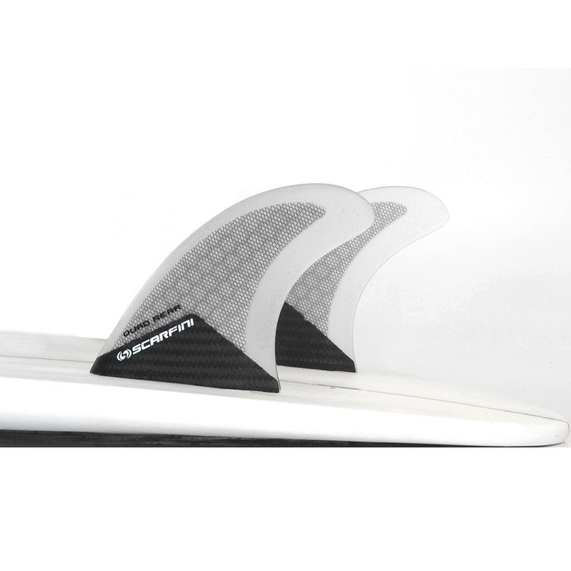 Set of 2 SCARFINI FX Quad Rear Carbon fins (Futures)