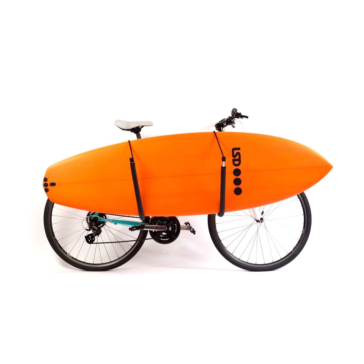SURF SYSTEM - Racks Surf Vélo (shortboards, longboards et petits SUP)