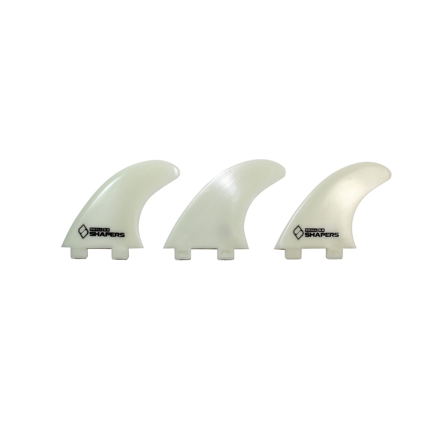 Juego de 3 quillas SHAPERS - FIBER FLEX SERIE S3 - Pequeña - FCS