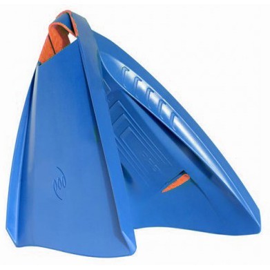 POD - PF3 EVO - Aletas de bodyboard - Azul / Naranja