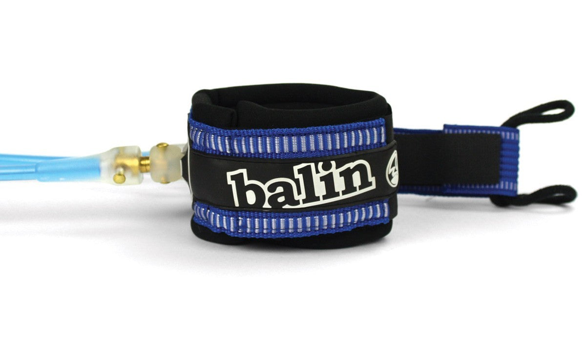 BALIN - Leash Longboard / SUP - Ankle (7.4mm) - Blue