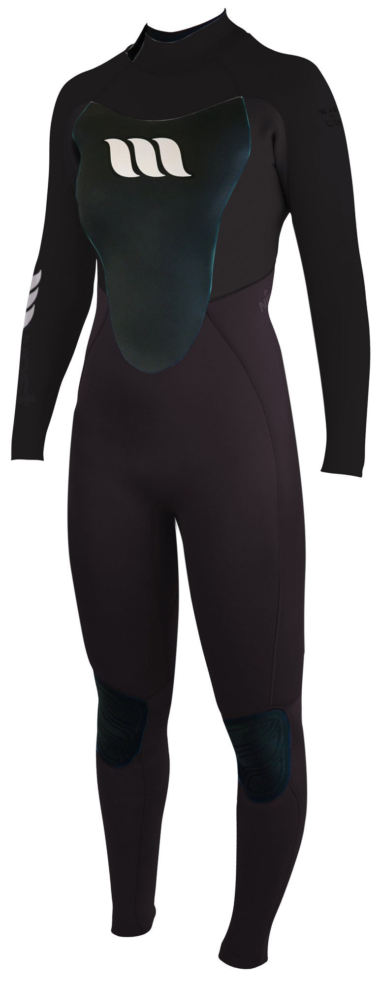 WEST - Combinaison surf femme - Nitro Lady 3/2mm back zip - Black