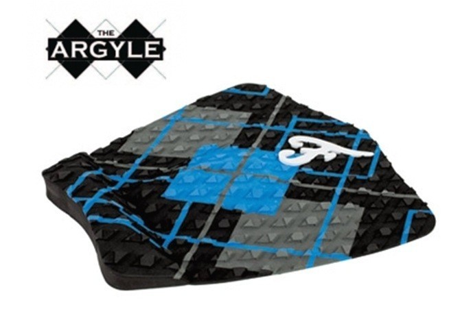 FAMOUS - Pad Surf - Argyle - Negro / Azul / Carbón