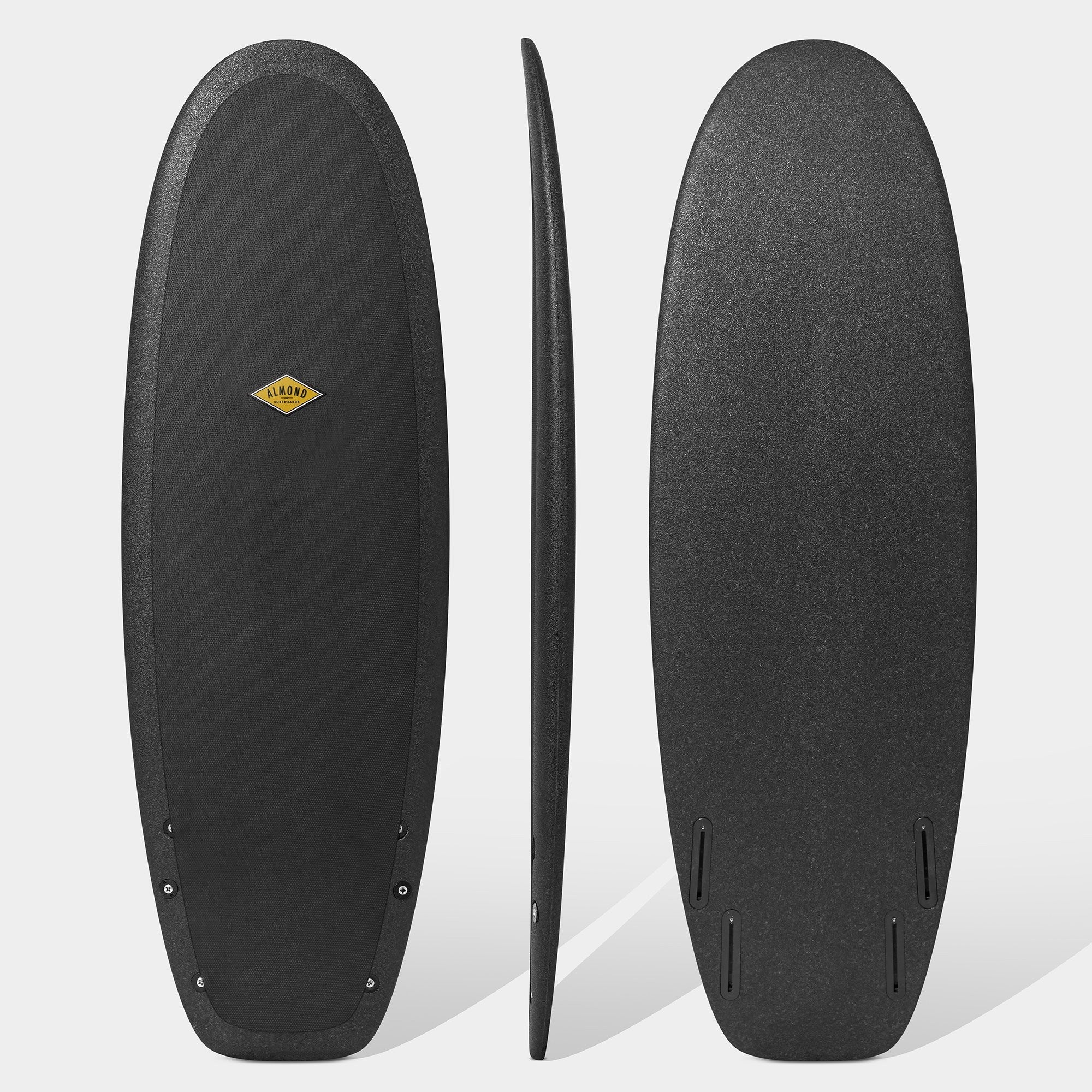 ALMOND Surfboards - R-Series 5'4 - Black