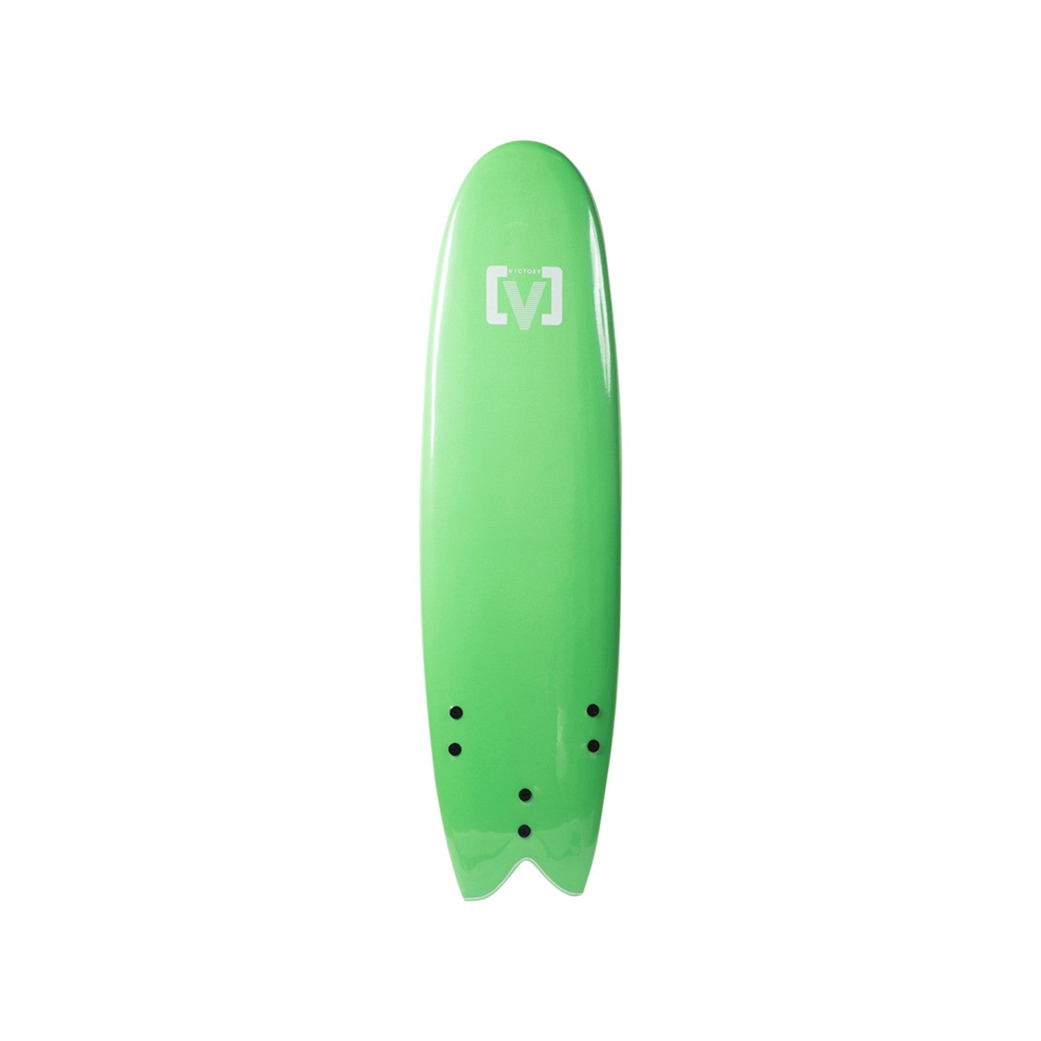 VICTORY - EPS Softboard - Tabla de surf de espuma - Fish 6'6 - Verde