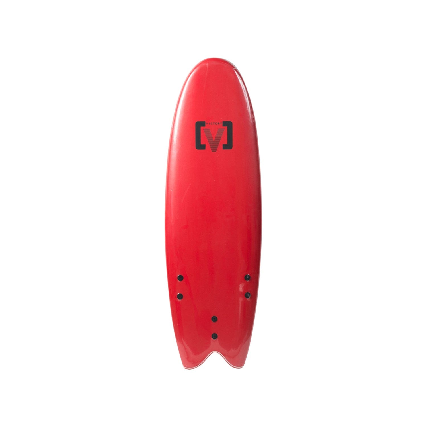 VICTORY - EPS Softboard - Foam Surfboard - Fish 5'6 - Red