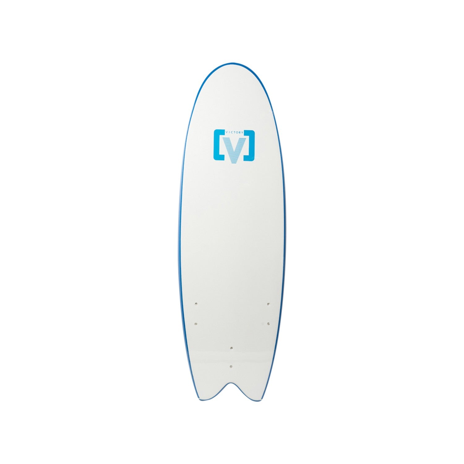 VICTORY - EPS Softboard - Foam Surfboard - Fish 5'6 - Dark Blue