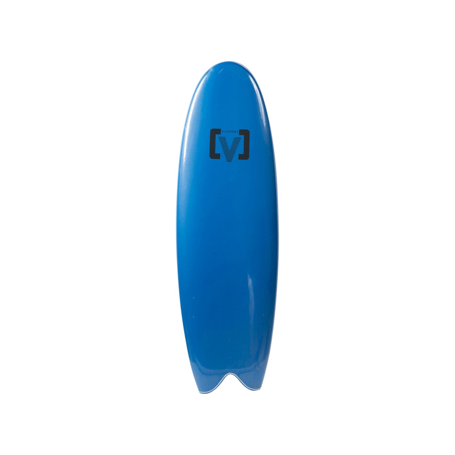 VICTORY - EPS Softboard - Foam Surfboard - Fish 5'6 - Dark Blue