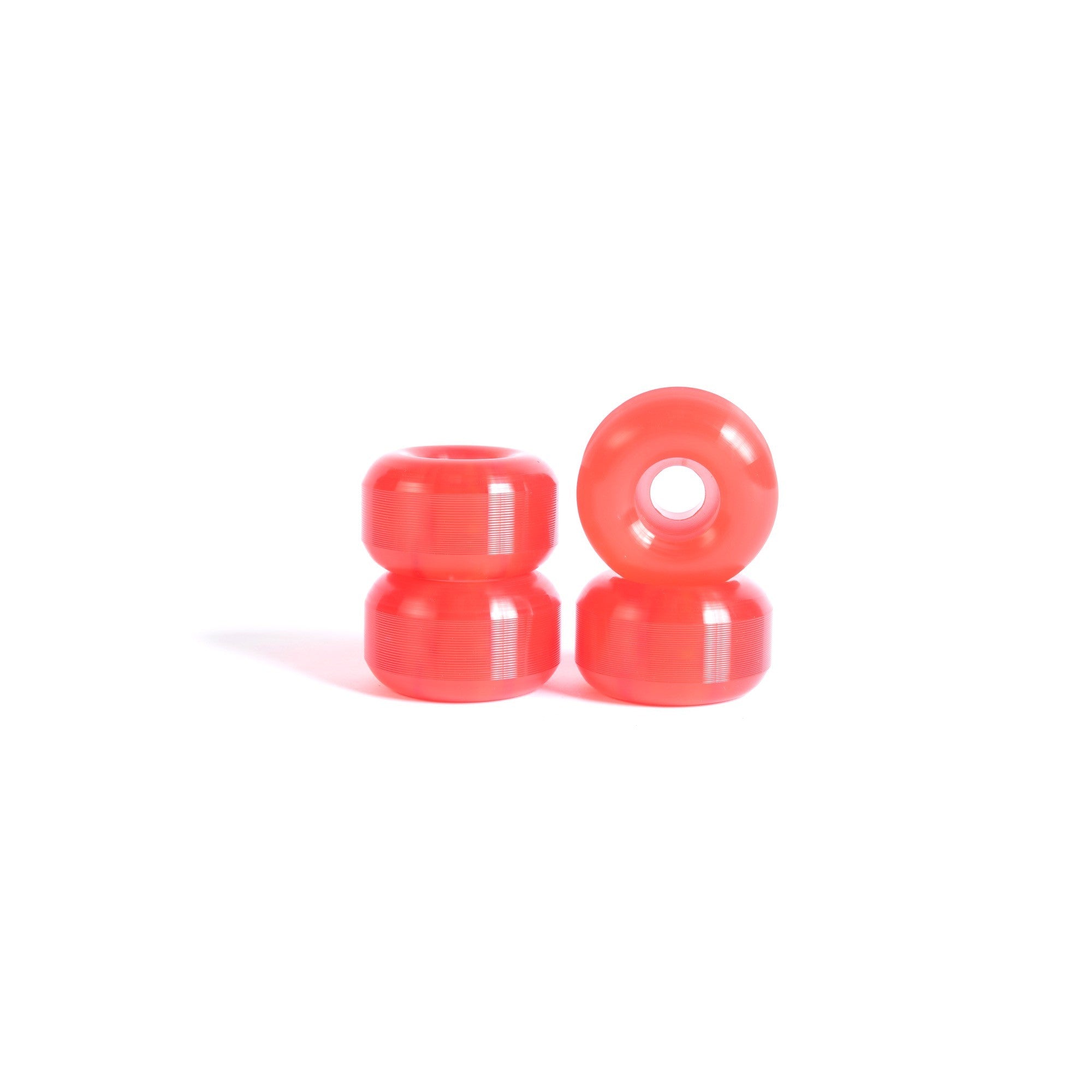 Skateboard wheels - YOCAHER 52x31mm 99a - Translucid Red