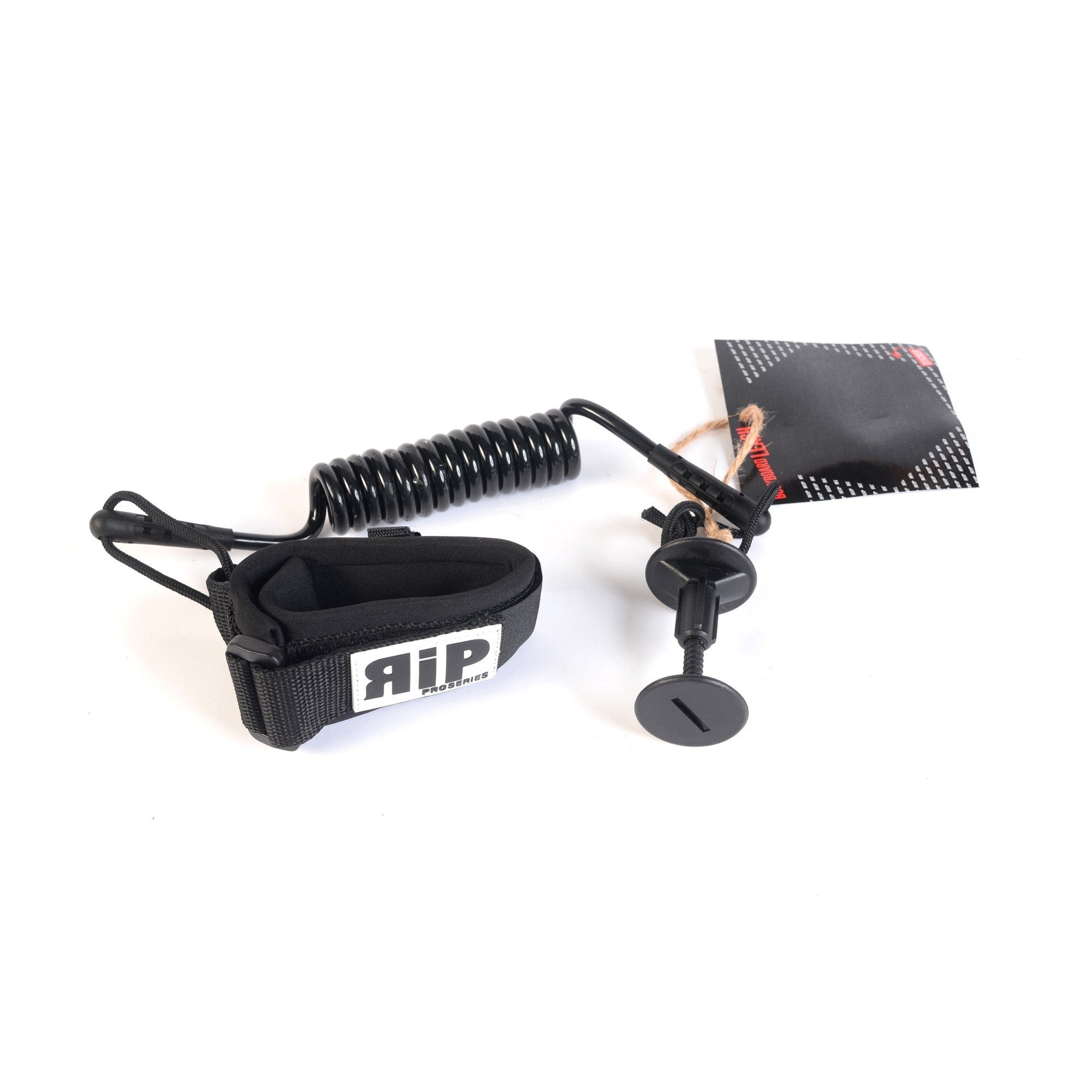 RIP - Leash Biceps Bodyboard No Swivel - Black