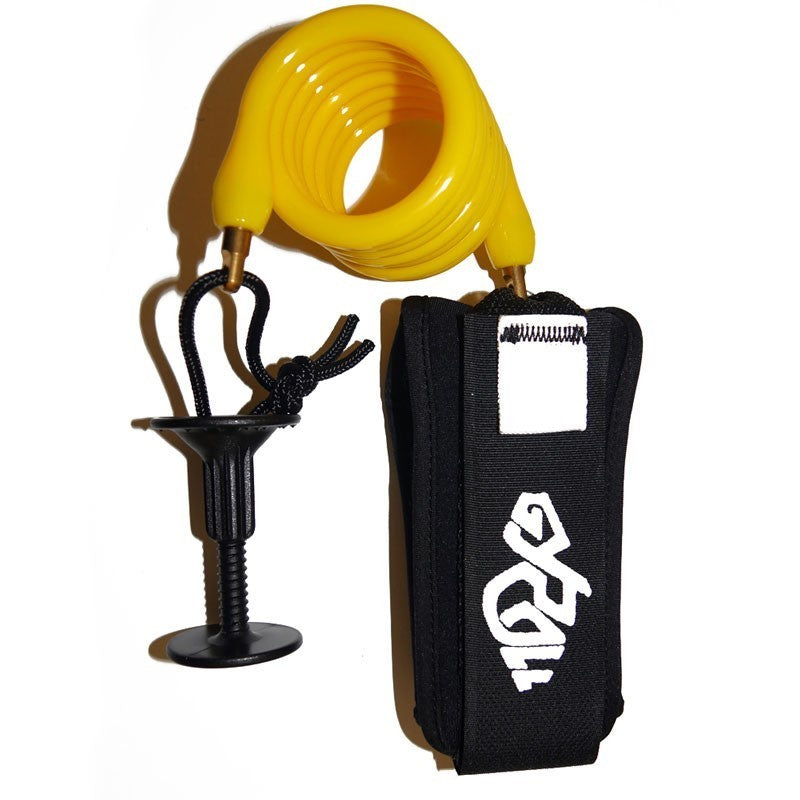 GYROLL Variable Arm Bodyboard Biceps Leash - Yellow