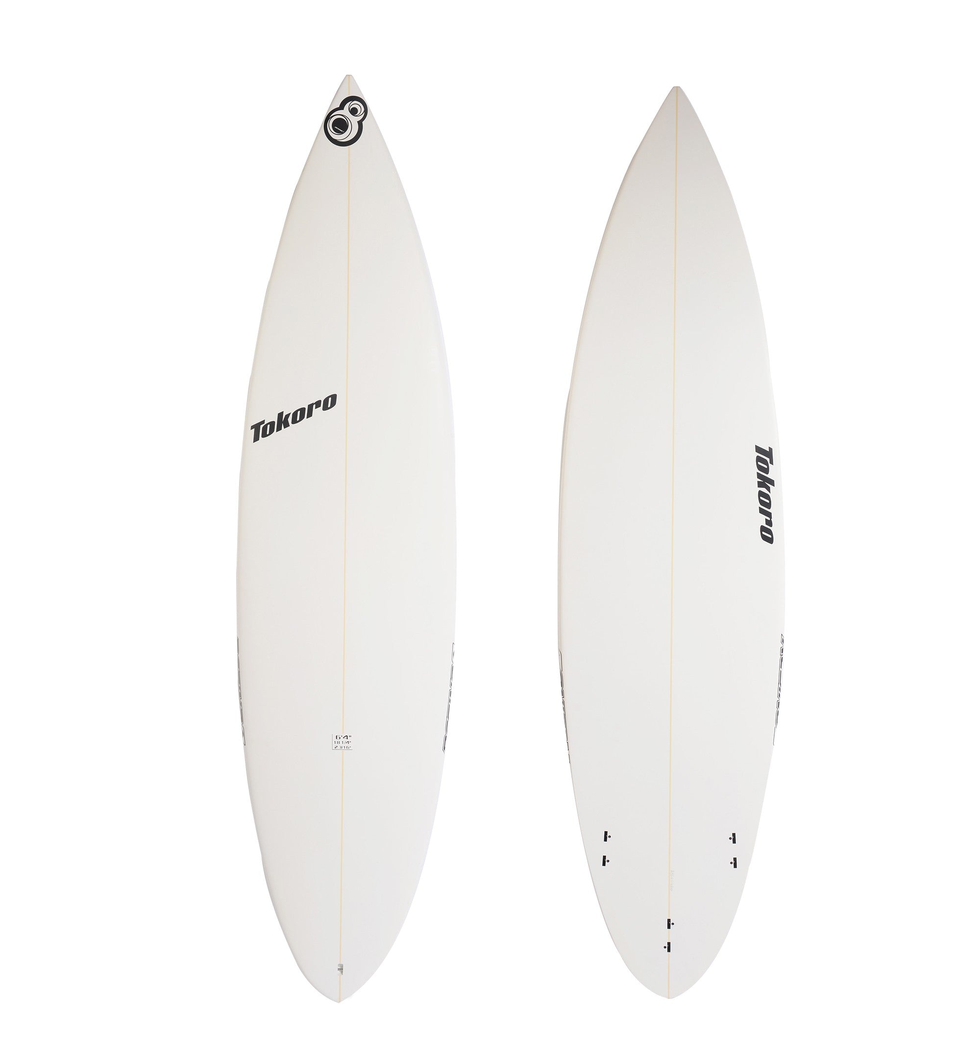 RESIN8 Tabla de surf Wade Tokoro (epoxi) - Blanco