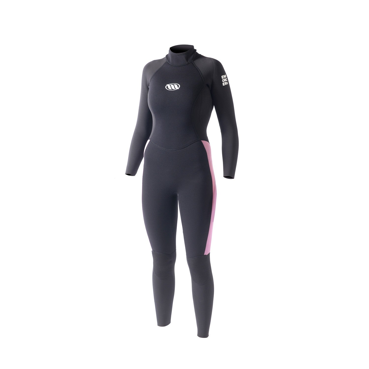 WEST - Traje de surf para mujer - Enforcer Lady 3/2mm back zip - Negro / Rosa